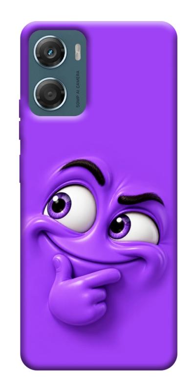 Чохол itsPrint Фіолетовий-хитрун для Motorola Moto G06, дитячі, купити оптом з доставкою