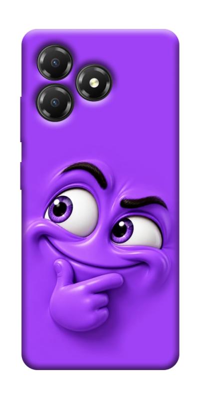 Чехол itsPrint Фіолетовий-хитрун для ZTE Blade A36, детские, купить оптом с доставкой