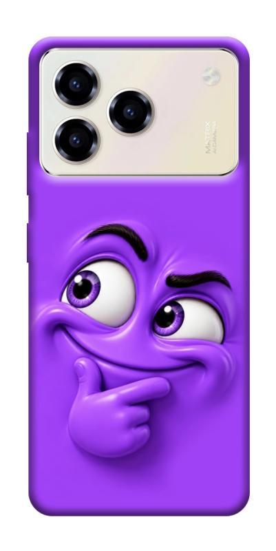 Чехол itsPrint Фіолетовий-хитрун для ZTE Blade A76, детские, купить оптом с доставкой