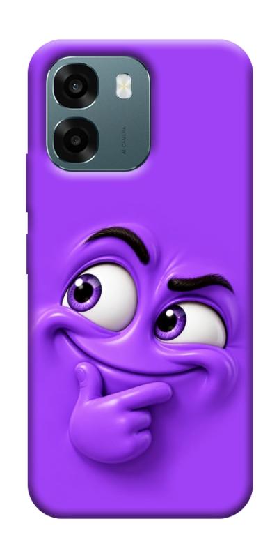 Чехол itsPrint Фіолетовий-хитрун для Oppo A6, детские, купить оптом с доставкой