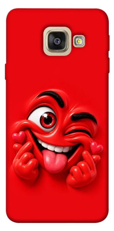 Чехол itsPrint Червоний-сердцеїд для Samsung A520 Galaxy A5 (2017), детские, купить оптом с доставкой