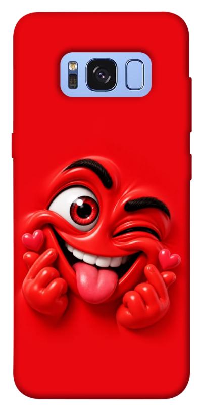 Чехол itsPrint Червоний-сердцеїд для Samsung G950 Galaxy S8, детские, купить оптом с доставкой