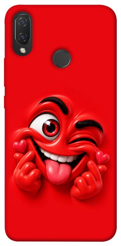 Чехол itsPrint Червоний-сердцеїд для Huawei P Smart+ (nova 3i), детские, купить оптом с доставкой
