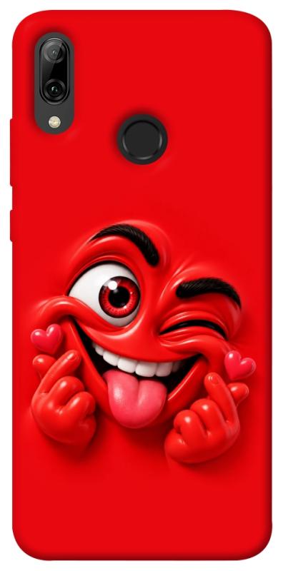 Чехол itsPrint Червоний-сердцеїд для Huawei P Smart (2019), детские, купить оптом с доставкой