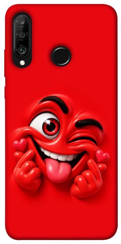 Чехол itsPrint Червоний-сердцеїд для Huawei P30 lite, детские, купить оптом с доставкой