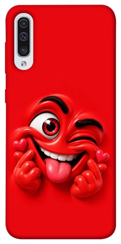 Чехол itsPrint Червоний-сердцеїд для Samsung Galaxy A50 (A505F) / A50s / A30s, детские, купить оптом с доставкой