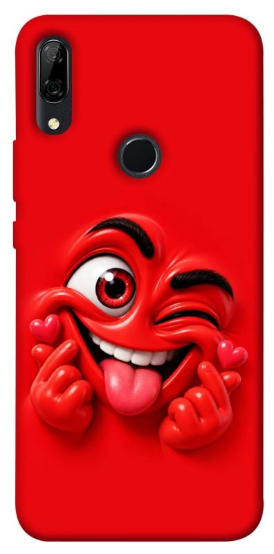 Чехол itsPrint Червоний-сердцеїд для Huawei P Smart Z, детские, купить оптом с доставкой