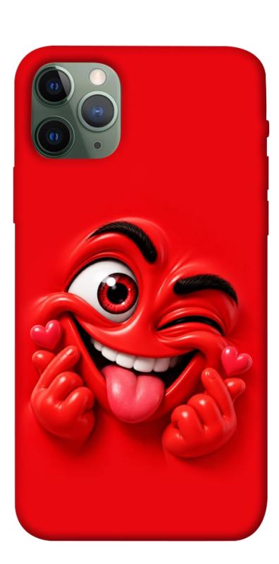 Чехол itsPrint Червоний-сердцеїд для Apple iPhone 11 Pro (5.8"), детские, купить оптом с доставкой