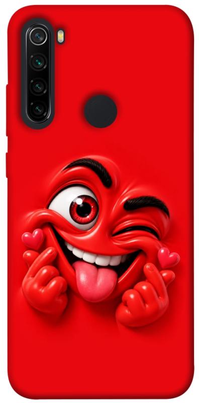 Чехол itsPrint Червоний-сердцеїд для Xiaomi Redmi Note 8, детские, купить оптом с доставкой