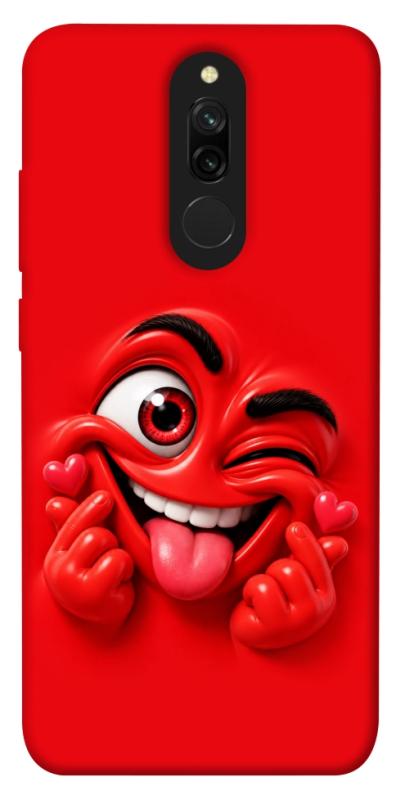 Чехол itsPrint Червоний-сердцеїд для Xiaomi Redmi 8, детские, купить оптом с доставкой