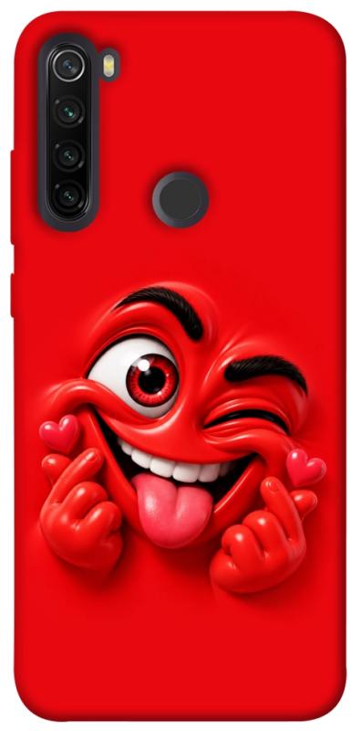 Чехол itsPrint Червоний-сердцеїд для Xiaomi Redmi Note 8T, детские, купить оптом с доставкой