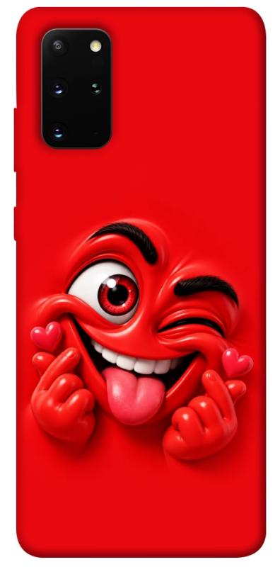 Чехол itsPrint Червоний-сердцеїд для Samsung Galaxy S20+, детские, купить оптом с доставкой