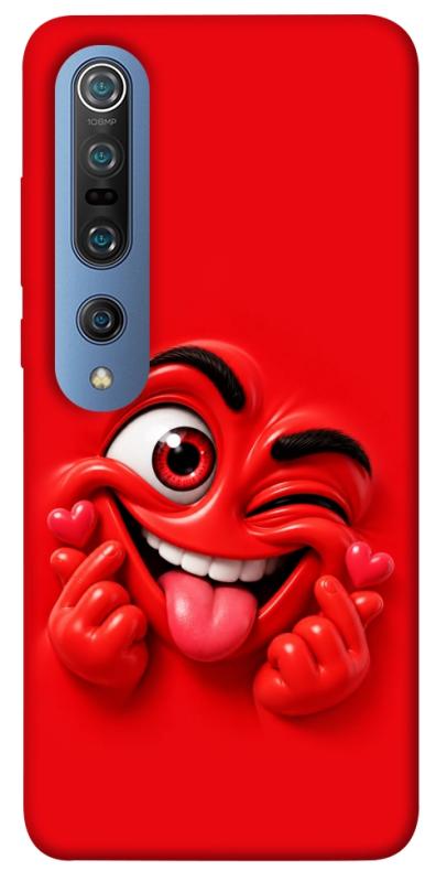 Чехол itsPrint Червоний-сердцеїд для Xiaomi Mi 10 / Mi 10 Pro, детские, купить оптом с доставкой