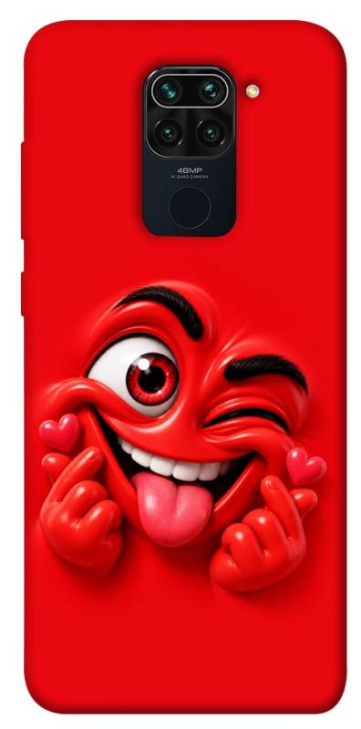 Чехол itsPrint Червоний-сердцеїд для Xiaomi Redmi Note 9 / Redmi 10X, детские, купить оптом с доставкой