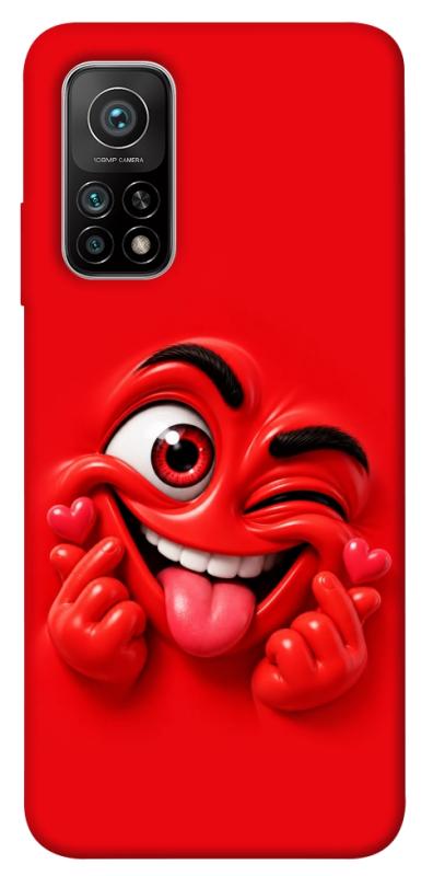 Чехол itsPrint Червоний-сердцеїд для Xiaomi Mi 10T, детские, купить оптом с доставкой