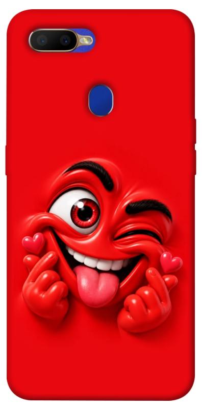 Чохол itsPrint Червоний-сердцеїд для Oppo A5s / Oppo A12, дитячі, купити оптом з доставкою
