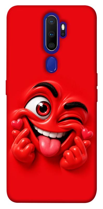 Чехол itsPrint Червоний-сердцеїд для Oppo A5 (2020) / Oppo A9 (2020), детские, купить оптом с доставкой