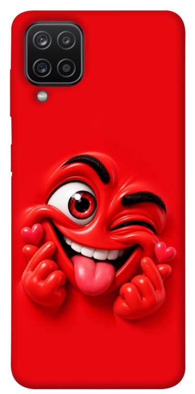 Чехол itsPrint Червоний-сердцеїд для Samsung Galaxy A12, детские, купить оптом с доставкой