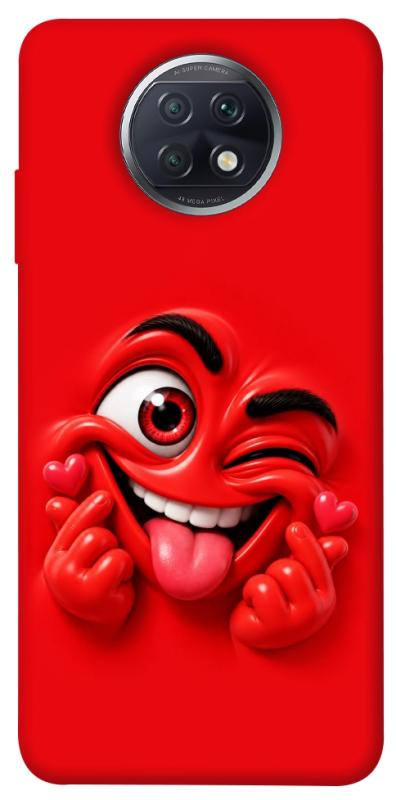 Чехол itsPrint Червоний-сердцеїд для Xiaomi Redmi Note 9 5G / Note 9T, детские, купить оптом с доставкой