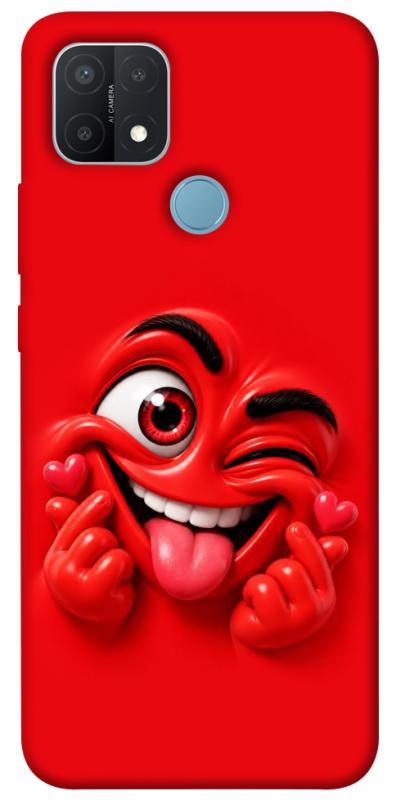 Чехол itsPrint Червоний-сердцеїд для Oppo A15s / A15, детские, купить оптом с доставкой