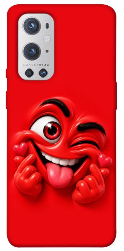 Чехол itsPrint Червоний-сердцеїд для OnePlus 9 Pro, детские, купить оптом с доставкой