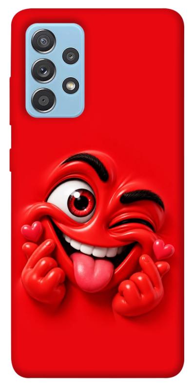 Чехол itsPrint Червоний-сердцеїд для Samsung Galaxy A52 4G / A52 5G, детские, купить оптом с доставкой