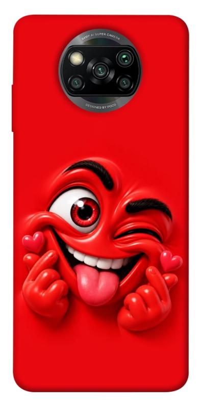 Чехол itsPrint Червоний-сердцеїд для Xiaomi Poco X3 NFC / Poco X3 Pro, детские, купить оптом с доставкой