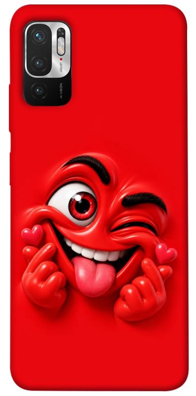 Чехол itsPrint Червоний-сердцеїд для Xiaomi Redmi Note 10 5G, детские, купить оптом с доставкой