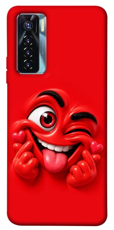 Чехол itsPrint Червоний-сердцеїд для TECNO Camon 17 Pro, детские, купить оптом с доставкой