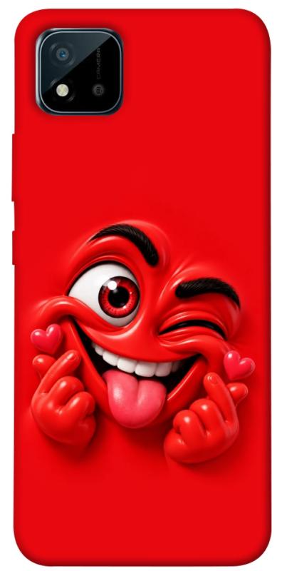 Чохол itsPrint Червоний-сердцеїд для Realme C11 (2021), дитячі, купити оптом з доставкою