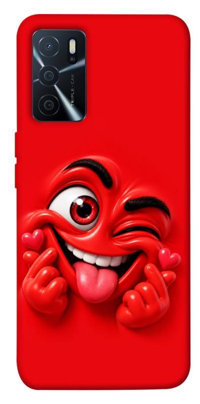 Чехол itsPrint Червоний-сердцеїд для Oppo A16s / A16, детские, купить оптом с доставкой