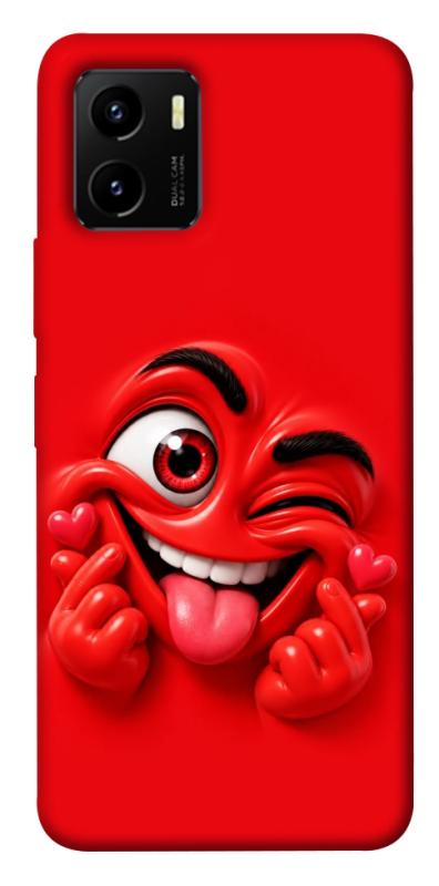 Чехол itsPrint Червоний-сердцеїд для Vivo Y15s, детские, купить оптом с доставкой