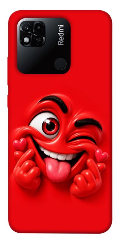 Чехол itsPrint Червоний-сердцеїд для Xiaomi Redmi 10A, детские, купить оптом с доставкой