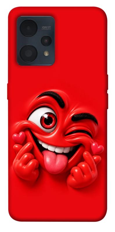 Чехол itsPrint Червоний-сердцеїд для Realme 9 4G / 9 Pro+, детские, купить оптом с доставкой