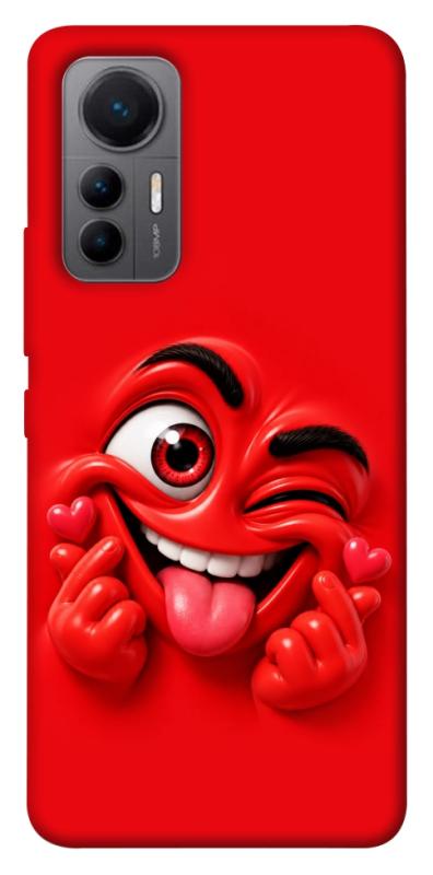 Чехол itsPrint Червоний-сердцеїд для Xiaomi 12 Lite, детские, купить оптом с доставкой