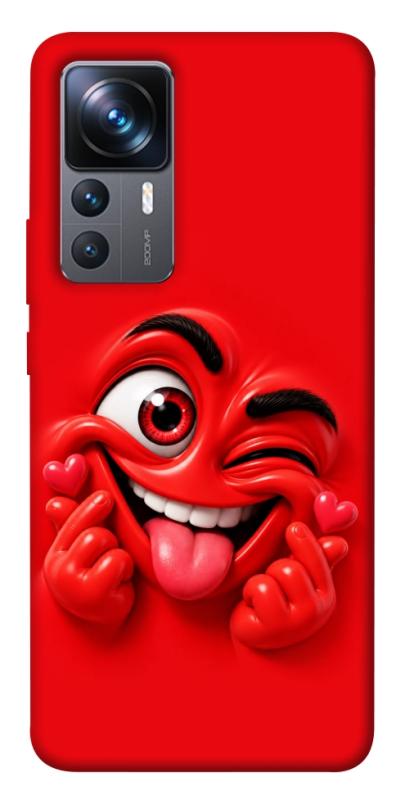 Чехол itsPrint Червоний-сердцеїд для Xiaomi 12T / 12T Pro, детские, купить оптом с доставкой