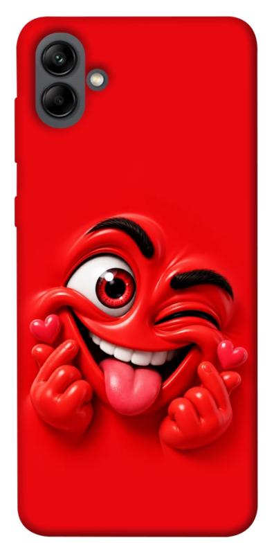 Чехол itsPrint Червоний-сердцеїд для Samsung Galaxy A04, детские, купить оптом с доставкой