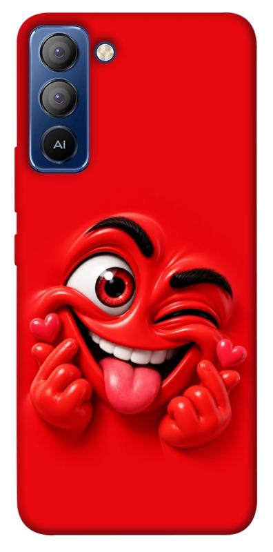 Чехол itsPrint Червоний-сердцеїд для TECNO Pop 5 LTE, детские, купить оптом с доставкой