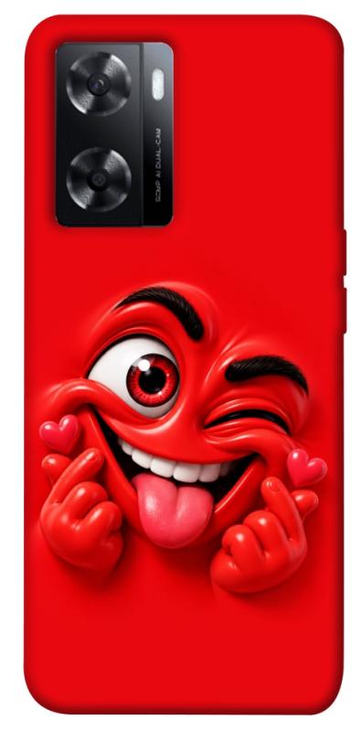 Чехол itsPrint Червоний-сердцеїд для Oppo A57s, детские, купить оптом с доставкой