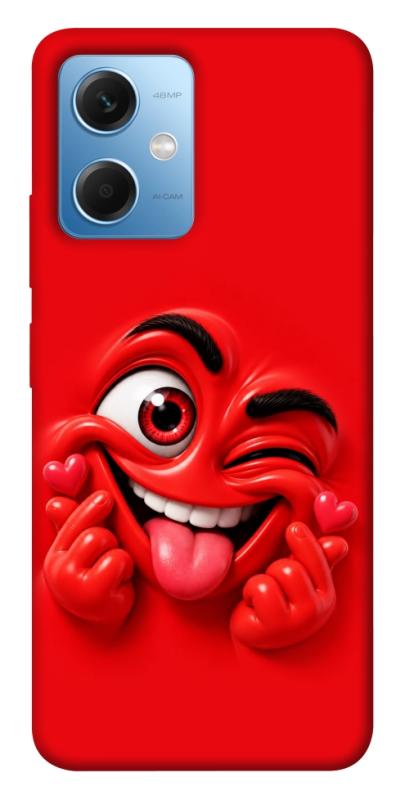 Чехол itsPrint Червоний-сердцеїд для Xiaomi Redmi Note 12 5G, детские, купить оптом с доставкой
