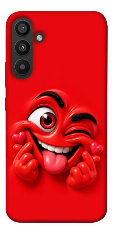 Чехол itsPrint Червоний-сердцеїд для Samsung Galaxy A34 5G, детские, купить оптом с доставкой