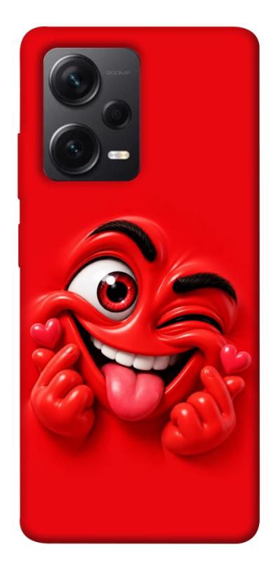 Чехол itsPrint Червоний-сердцеїд для Xiaomi Redmi Note 12 Pro+ 5G, детские, купить оптом с доставкой