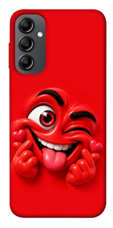 Чохол itsPrint Червоний-сердцеїд для Samsung Galaxy A14 4G/5G, дитячі, купити оптом з доставкою