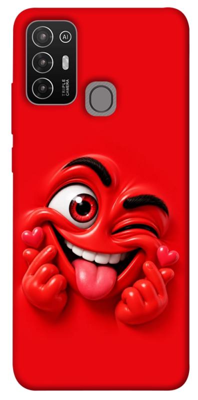 Чехол itsPrint Червоний-сердцеїд для ZTE Blade A52, детские, купить оптом с доставкой