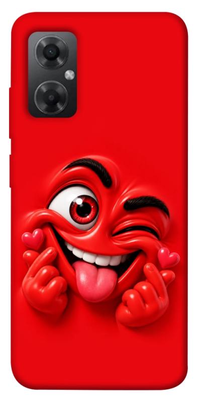 Чехол itsPrint Червоний-сердцеїд для Xiaomi Redmi Note 11R, детские, купить оптом с доставкой