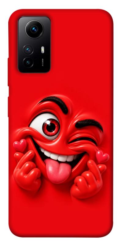 Чехол itsPrint Червоний-сердцеїд для Xiaomi Redmi Note 12S, детские, купить оптом с доставкой