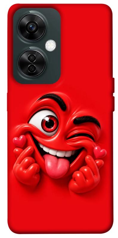 Чехол itsPrint Червоний-сердцеїд для OnePlus Nord CE 3 Lite, детские, купить оптом с доставкой