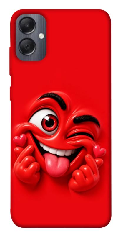 Чехол itsPrint Червоний-сердцеїд для Samsung Galaxy A05, детские, купить оптом с доставкой