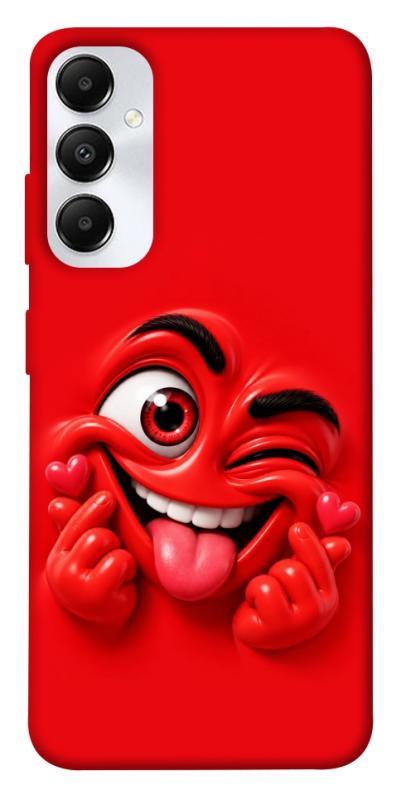 Чехол itsPrint Червоний-сердцеїд для Samsung Galaxy A05s, детские, купить оптом с доставкой