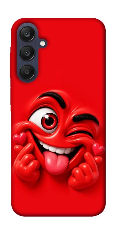 Чехол itsPrint Червоний-сердцеїд для Samsung Galaxy A25 5G, детские, купить оптом с доставкой